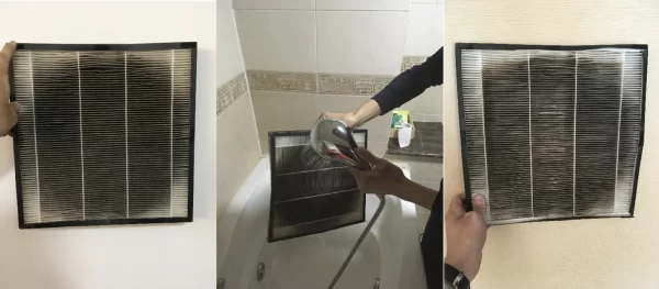 Curățarea filtrelor HEPA prin spălare