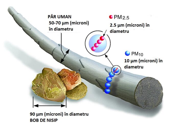 Particule PM10 și PM2.5